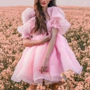 Selkie The Angel Delight Puff Dress